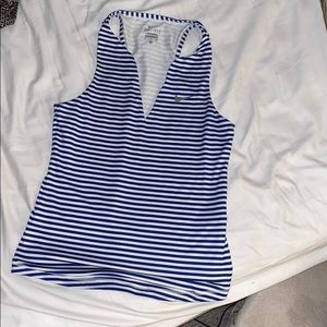Striped Nike dri-fit tank top